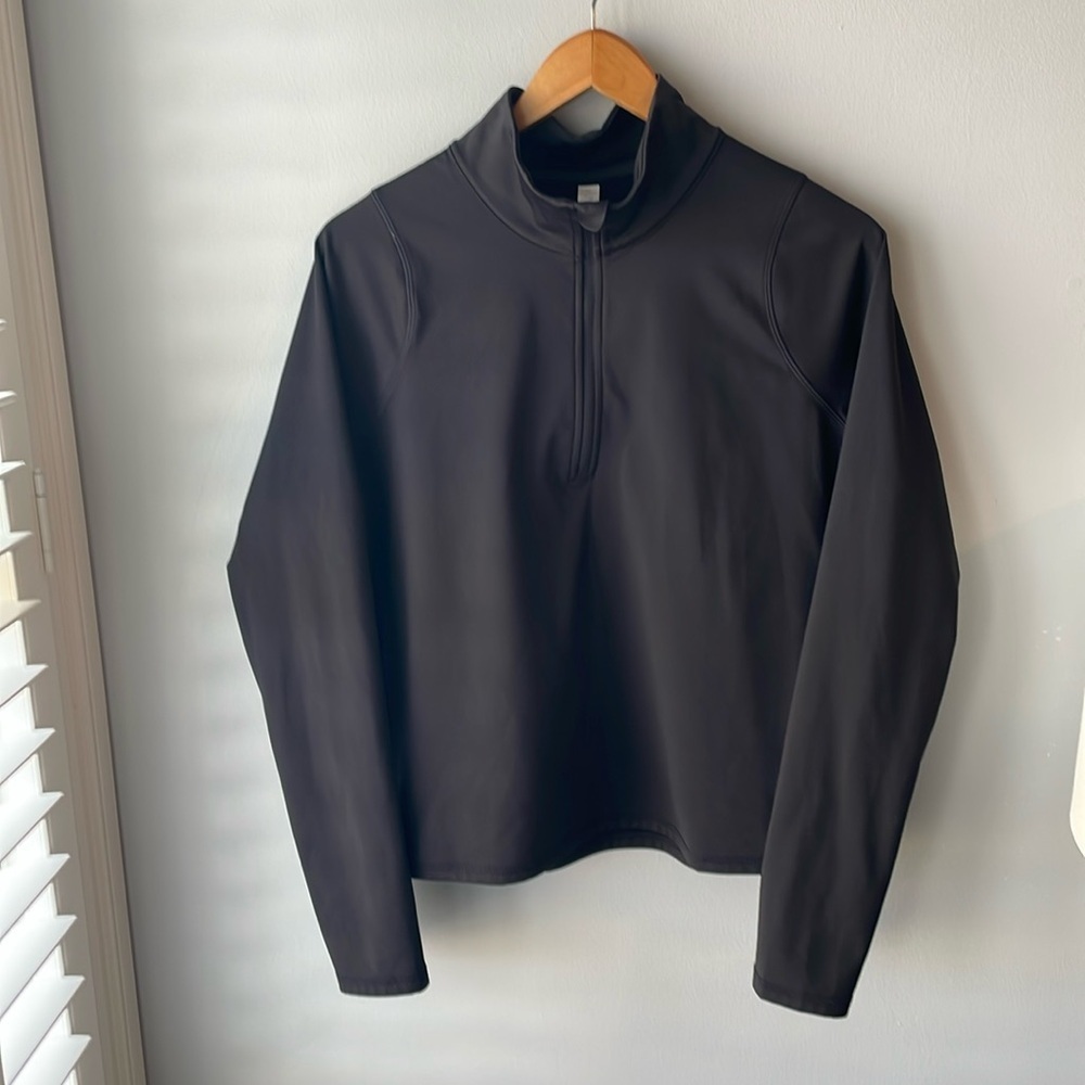 Z by‎ Zella Perform Black Quarter Zip Jacket